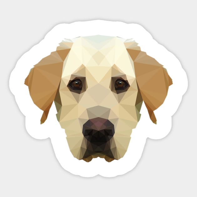 Yellow Lab Sticker by arlingjd